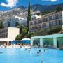 Chorvátsko - hotel Nimfa a bazén nahlad