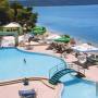 Chorvátsko - hotel Nimfa a bazén nahlad