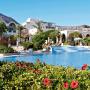Egypt - Taba, areál hotela El Wekala Golf Resort nahlad