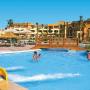 Egypt - Hurghada, areál hotela Grand Plaza Resort s bazénom nahlad