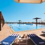 Egypt - Taba, bazén hotelového rezortu Swiss Inn Dream nahlad