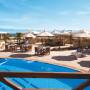 Egypt - Taba, záhradný areál hotelového rezortu Swiss Inn Dream nahlad