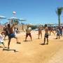 Egypt-Hurghada, pláž pri hoteli Empire Beach nahlad
